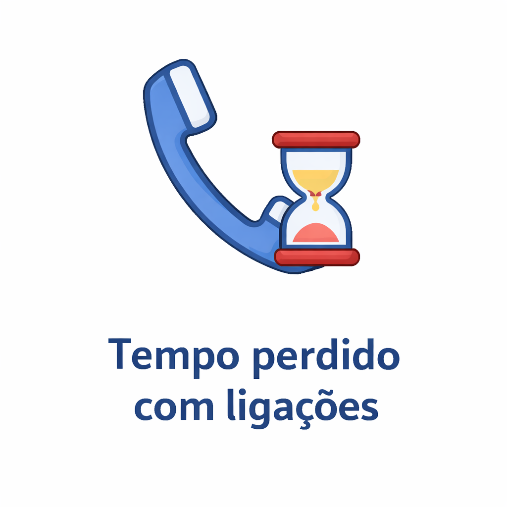 Tempo perdido com ligações (2)