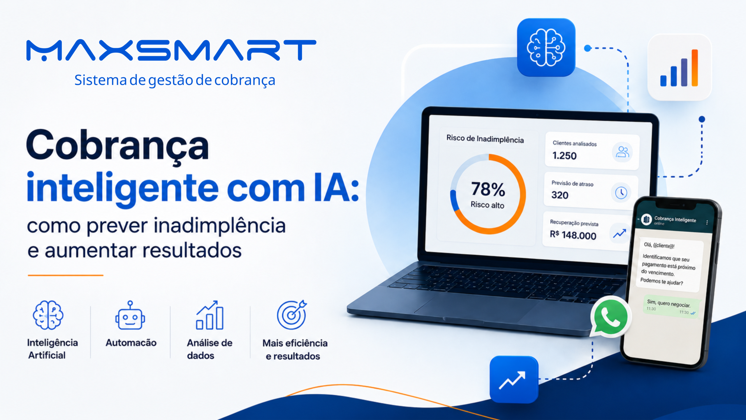 cobrança inteligente com IA