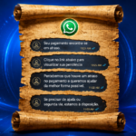 Mensagem cobrança WhatsApp