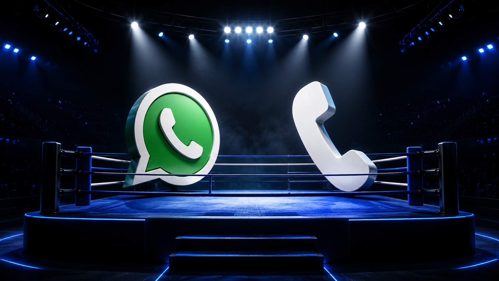 WhatsApp vs ligação